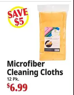 Ocean State Job Lot Microfiber Cleaning Cloths offer