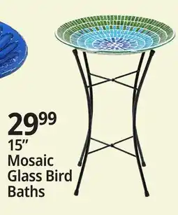 Ocean State Job Lot 15 Mosaic Glass Bird Baths offer