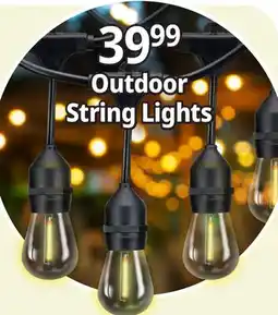 Ocean State Job Lot Outdoor Living Plug-in LED String Lights 48 ft offer