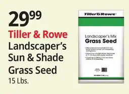 Ocean State Job Lot Tiller & Rowe Landscaper's Sun & Shade Grass Seed offer