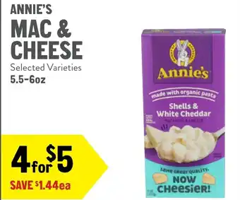 Annie's mac & cheese