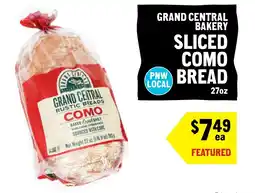 New Seasons Market Grand central bakery sliced como bread offer
