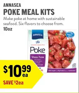 New Seasons Market Annasea poke meal kits offer