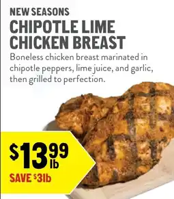 New Seasons Market New seasons chipotle lime chicken breast offer