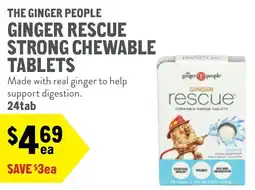 New Seasons Market The ginger people ginger rescue strong chewable tablets offer