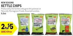 New Seasons Market New seasons kettle chips offer