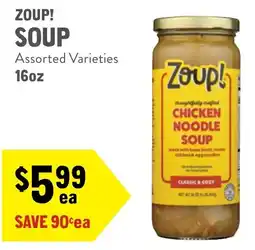 New Seasons Market Zoup! soup offer