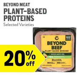 New Seasons Market Beyond meat plant-based proteins offer
