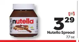 Weis Markets Nutella Spread offer