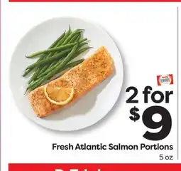 Weis Markets Fresh Atlantic Salmon Portions offer