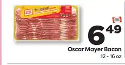Weis Markets Oscar Mayer Bacon offer