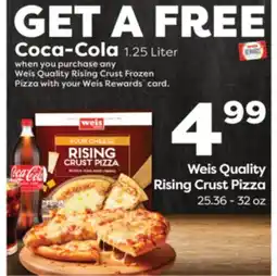 Weis Markets Weis Quality Rising Crust Pizza offer