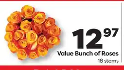 Weis Markets Bunch of Roses offer