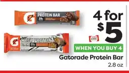 Weis Markets Gatorade Protein Bar offer