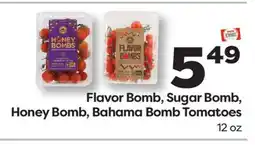Weis Markets Flavor Bomb, Sugar Bomb, Honey Bomb, Bahama Bomb Tomatoes offer