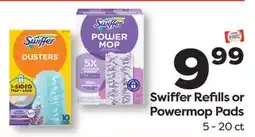 Weis Markets Swiffer Refills or Powermop Pads offer