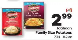Weis Markets Idahoan Family Size Potatoes offer