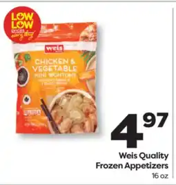 Weis Markets Weis Quality Frozen Appetizers offer