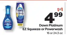 Weis Markets Dawn Platinum EZ Squeeze or Powerwash offer