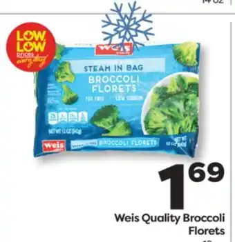 Weis Markets Weis Quality Broccoli Florets offer