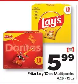Weis Markets Frito Lay 10 ct Multipacks offer