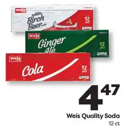 Weis Markets Weis Quality Soda offer