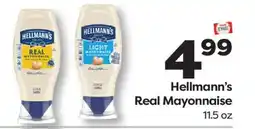 Weis Markets Hellmann's Real Mayonnaise offer