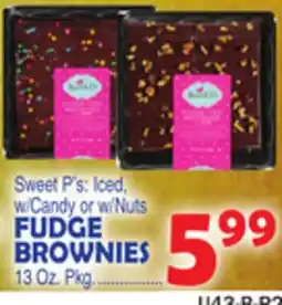 Bravo Supermarkets FUDGE BROWNIES offer