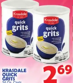 Bravo Supermarkets KRASDALE QUICK GRITS offer
