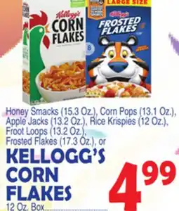 Bravo Supermarkets KELLOGG'S CORN FLAKES offer