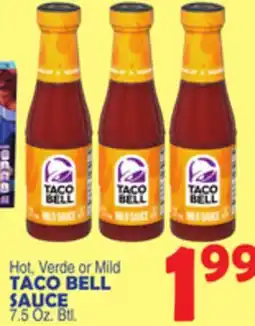 Bravo Supermarkets TACO BELL SAUCE offer