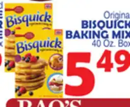 Bravo Supermarkets BISQUICK BAKING MIX offer