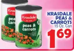 Bravo Supermarkets KRASDALE PEAS & CARROTS offer