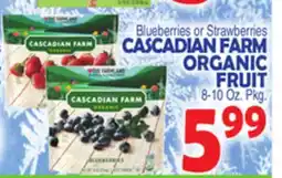 Bravo Supermarkets CASCADIAN FARM ORGANIC FRUIT offer