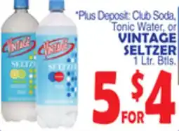 Bravo Supermarkets VINTAGE SELTZER offer