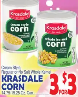 Bravo Supermarkets KRASDALE CORN offer