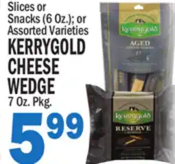 Bravo Supermarkets KERRYGOLD CHEESE WEDGE, 7 Oz. Pkg. Oz offer