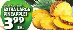 Bravo Supermarkets EXTRA LARGE PINEAPPLES offer