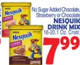 Bravo Supermarkets NESQUIK DRINK MIX offer