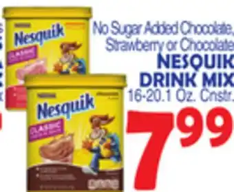 Bravo Supermarkets NESQUIK DRINK MIX offer