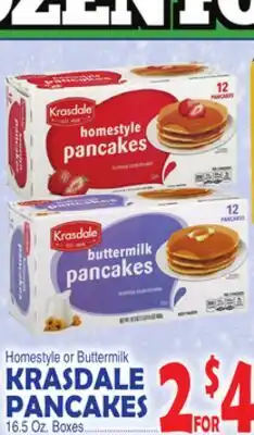 Bravo Supermarkets KRASDALE PANCAKES offer