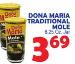 Bravo Supermarkets DONA MARIA TRADITIONAL MOLE offer