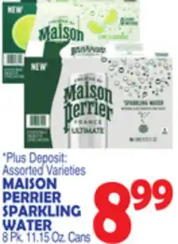 Bravo Supermarkets MAISON PERRIER SPARKLING WATER offer