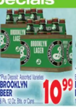 Bravo Supermarkets BROOKLYN BEER offer