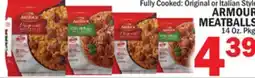 Bravo Supermarkets ARMOUR MEATBALLS offer
