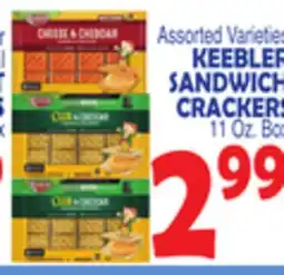 Bravo Supermarkets KEEBLER SANDWICH CRACKERS offer