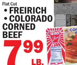 Bravo Supermarkets FREIRICH, COLORADO CORNED BEEF offer