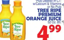 Bravo Supermarkets TREE RIPE PREMIUM ORANGE JUICE offer