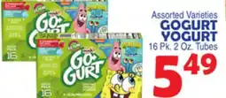 Bravo Supermarkets GOGURT YOGURT offer