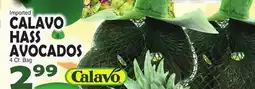 Bravo Supermarkets CALAVO HASS AVOCADOS offer